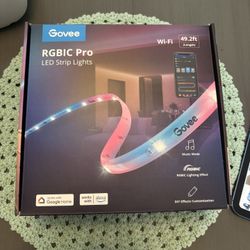 GOVEE RGBIC PRO 49.2ft LED STRIP LIGHTS