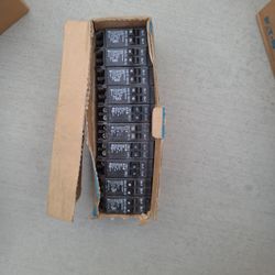 15A Single Pole Eaton Tendum Breakers