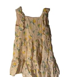Girls Oshkosh Pink Lemon Dress, Size 5T