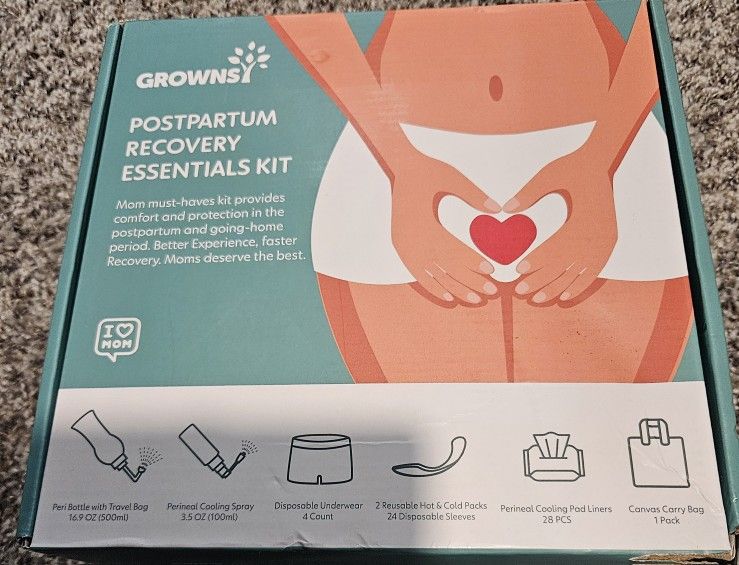 Postpartum Essentials Recovery Kit for Labor & Delivery Postpartum Kit for Women