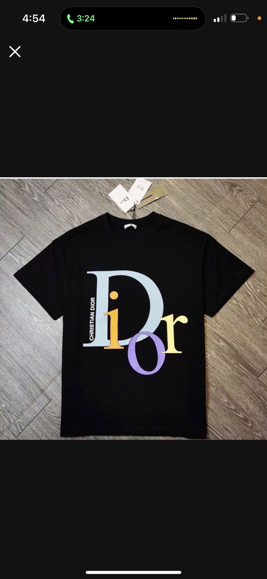 Gucci And Dior T Shirt