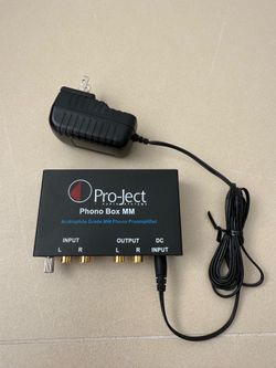 Pro-ject Phono Box MM Preamplifier Preamp Pre-amplifier for Turntable Record Player