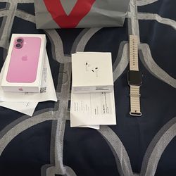 iPhone16 Apple Watch Series 4 AirPods Gen 3