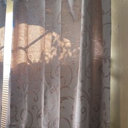 Brand New Beige curtains 