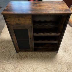 JKsmart Wine Bar Cabinet 