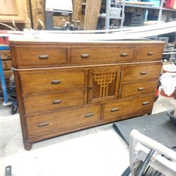 Dresser Universal Furniture Brand   -  66in Long by 19in Deep by 43in tall. Does need the top sanded n st. $200 Or Best Offer It's Okay To Call Direct