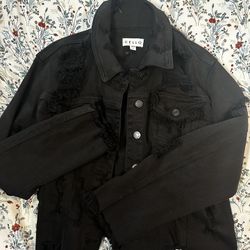 Black Jean Jacket
