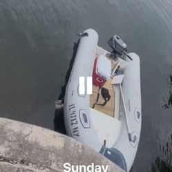 Inflatable Boat aluminum floor