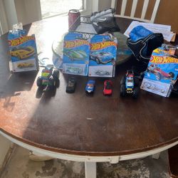 Hot Wheels And 2 Monster Trucks