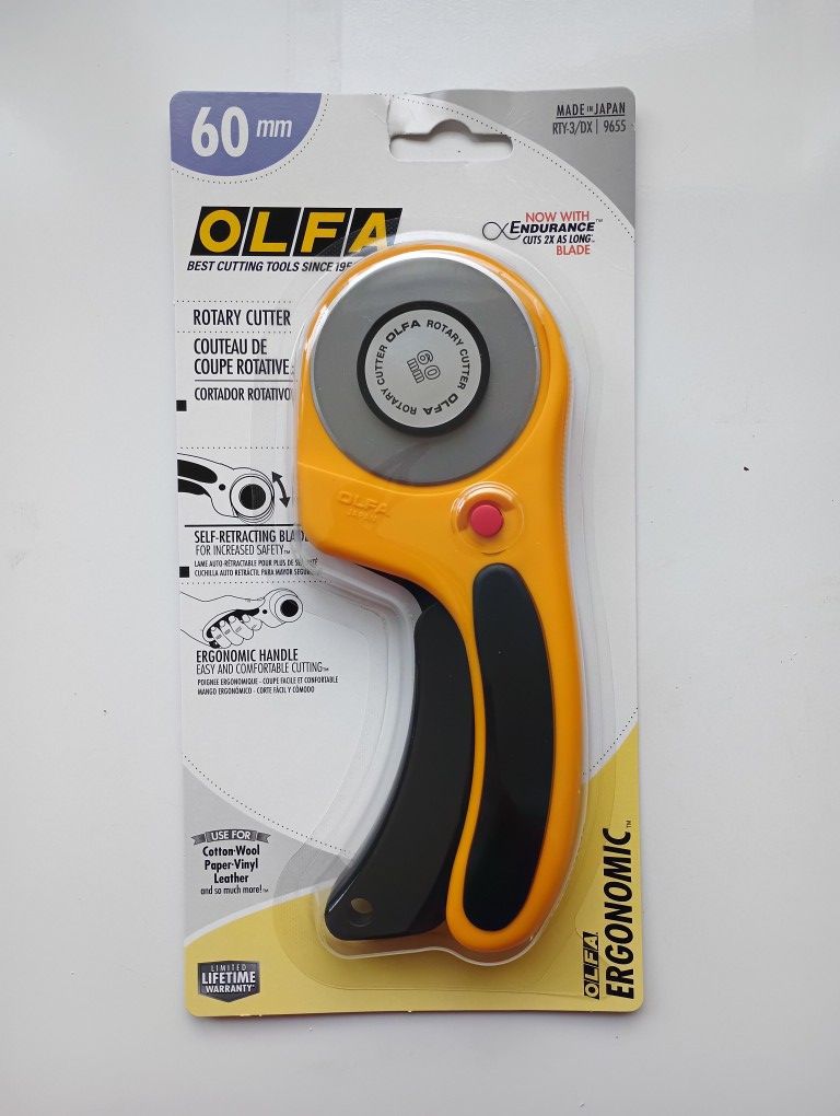 OLFA Deluxe Rotary Cutter 45mm-NEW IN PACKAGE