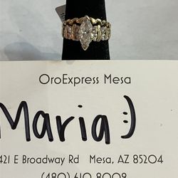 14k YG Engagement Ring #107769-1 MGC 