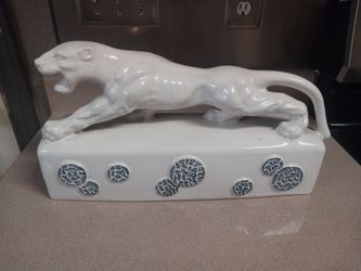 1955 Kron white panther lamp