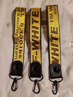 New Off-White lanyard keychain