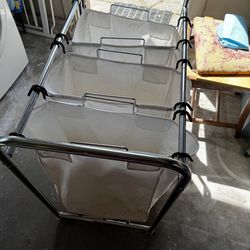 Laundry sorter basket