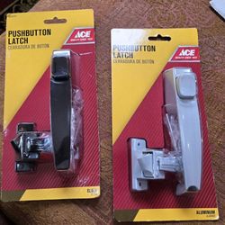 PUSHBUTTON LATCH/DOOR KNOB *NEW*