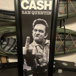 Johnny Cash Framed