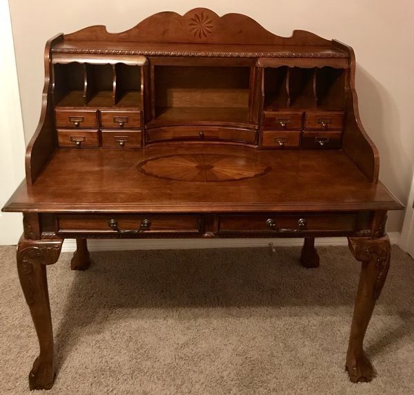Ashley Secretary Brown Cherry Desk Eagle Glen for Sale in Dallas, TX