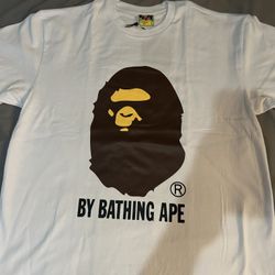 Bape Tee Shirt In White