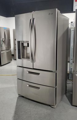 LG 4-Door Stainless Steel Refrigerator
