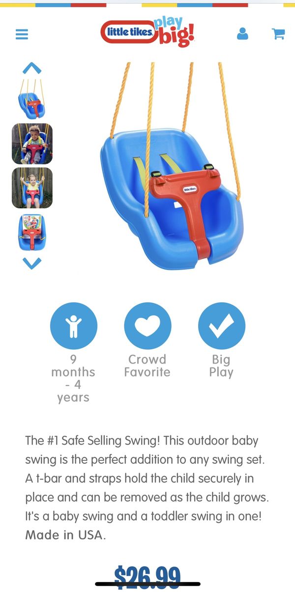 New And Used Tikes Swing For Sale In San Diego Ca Offerup