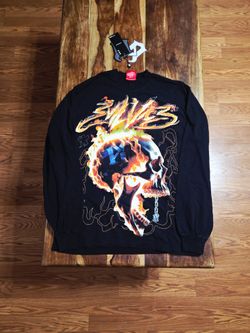 Evil Vice Men's Black Longsleeve Tee