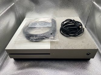Microsoft Xbox One S 500GB Console Gaming White Model 1681 TESTED NO CONTROLLER