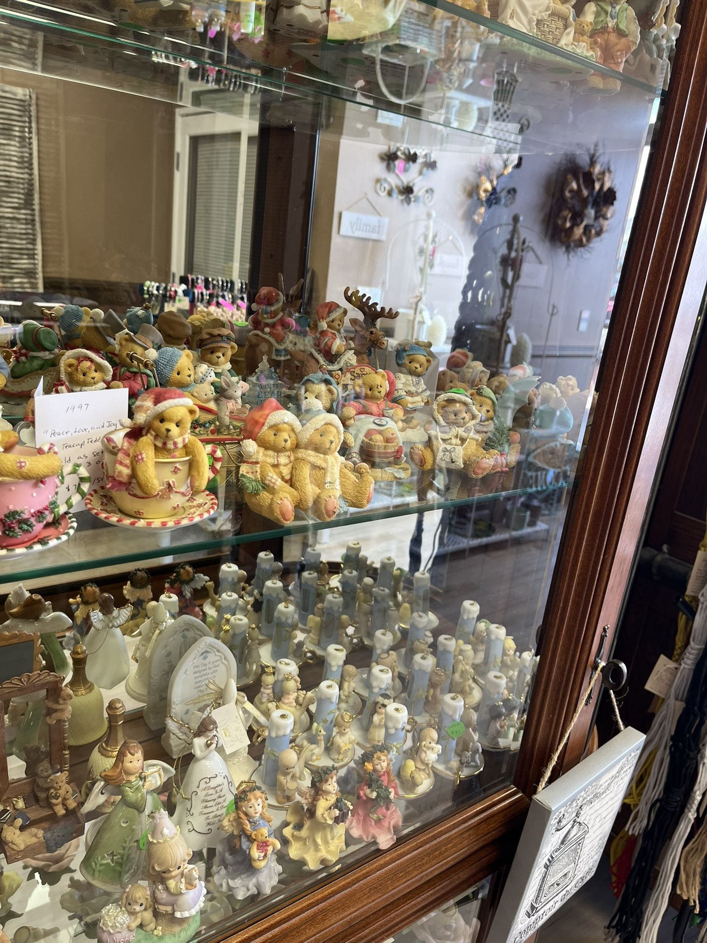 Cherished Teddies And Precious Moments Figurines In Excellent Shape