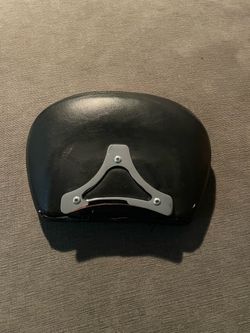 Harley Passenger Backrest Pad Topstich