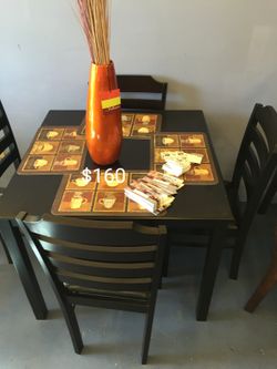 New dinette sets $160 and up