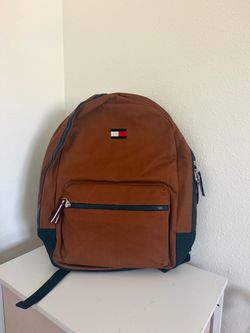 Tommy Hilfiger Backpack Brown and Navy