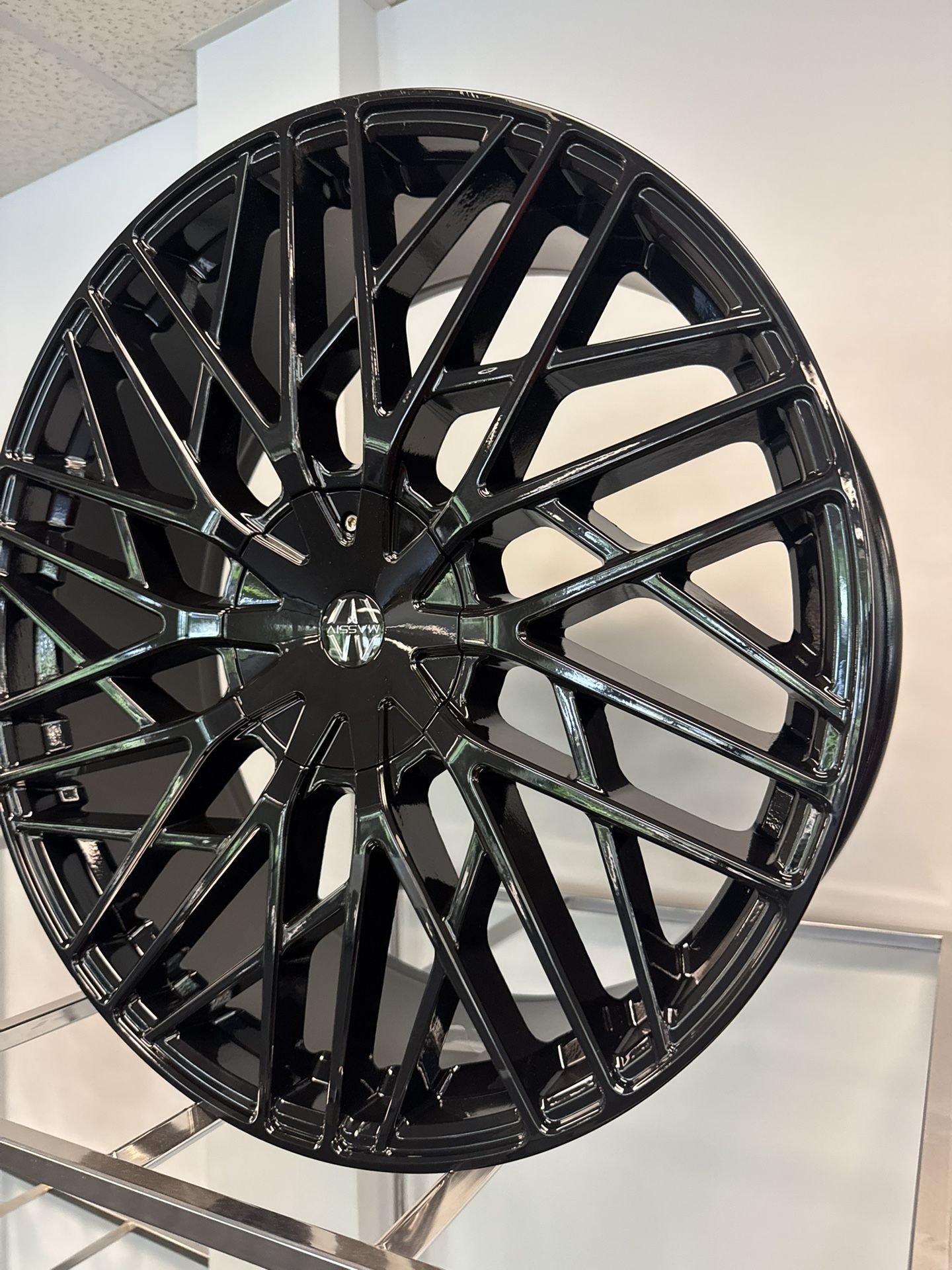 26s 26 inch rims black with milled new arrival 6 lug Chevy GMC Cadillac Nissan Dodge Ford Infiniti
