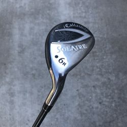 Callaway Solaire 6 Hybrid H-55g Ladies Graphite 