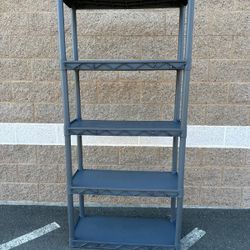 Heavy Duty Plastic Shelving Unit/ Estante Repisero De Plastico De Uso Pesado 