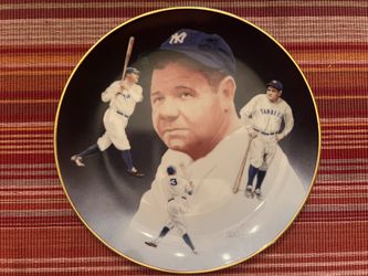 Babe Ruth Decorative Plate