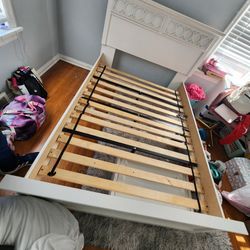 Full Size Bed And Box Spring - $90