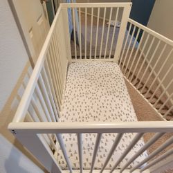 Ikea Gulliver Baby Crib/Bed And Mattress - Having Twins? Have 2