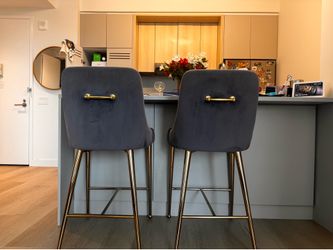 Bar stool set of two