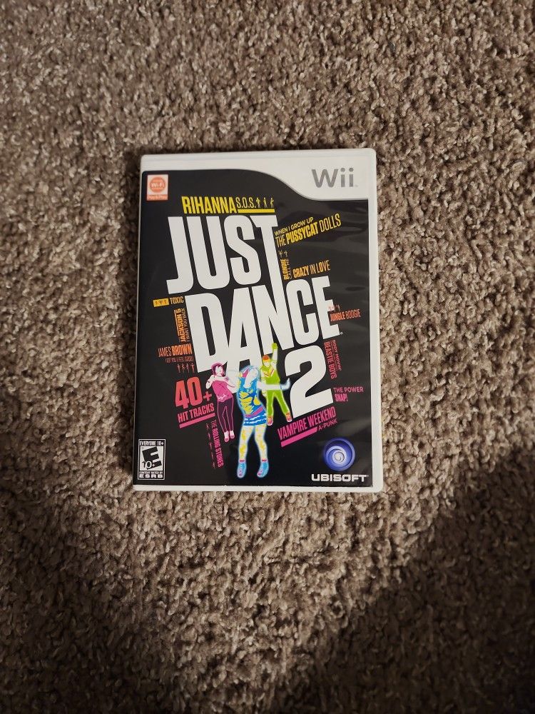 Original JUST DANCE 2 Game For The WII