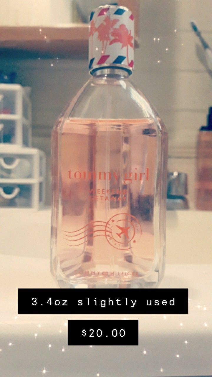 Tommy Girl (weekend getaway)Perfume. Only 9 dollars if you pick up today!!