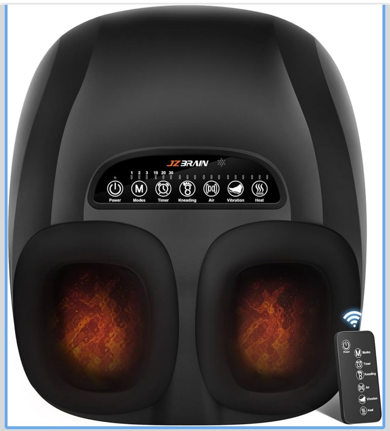 Shiatsu Foot Massager Machine with Heat : Deep Kneading Foot Massager with  Vibration & Compression for Plantar Fasciitis & Neuropathy for Women & Me