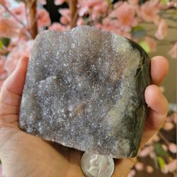 Amethyst Crystal Cathedral 
3.75" tall
1lb, 2oz in weight