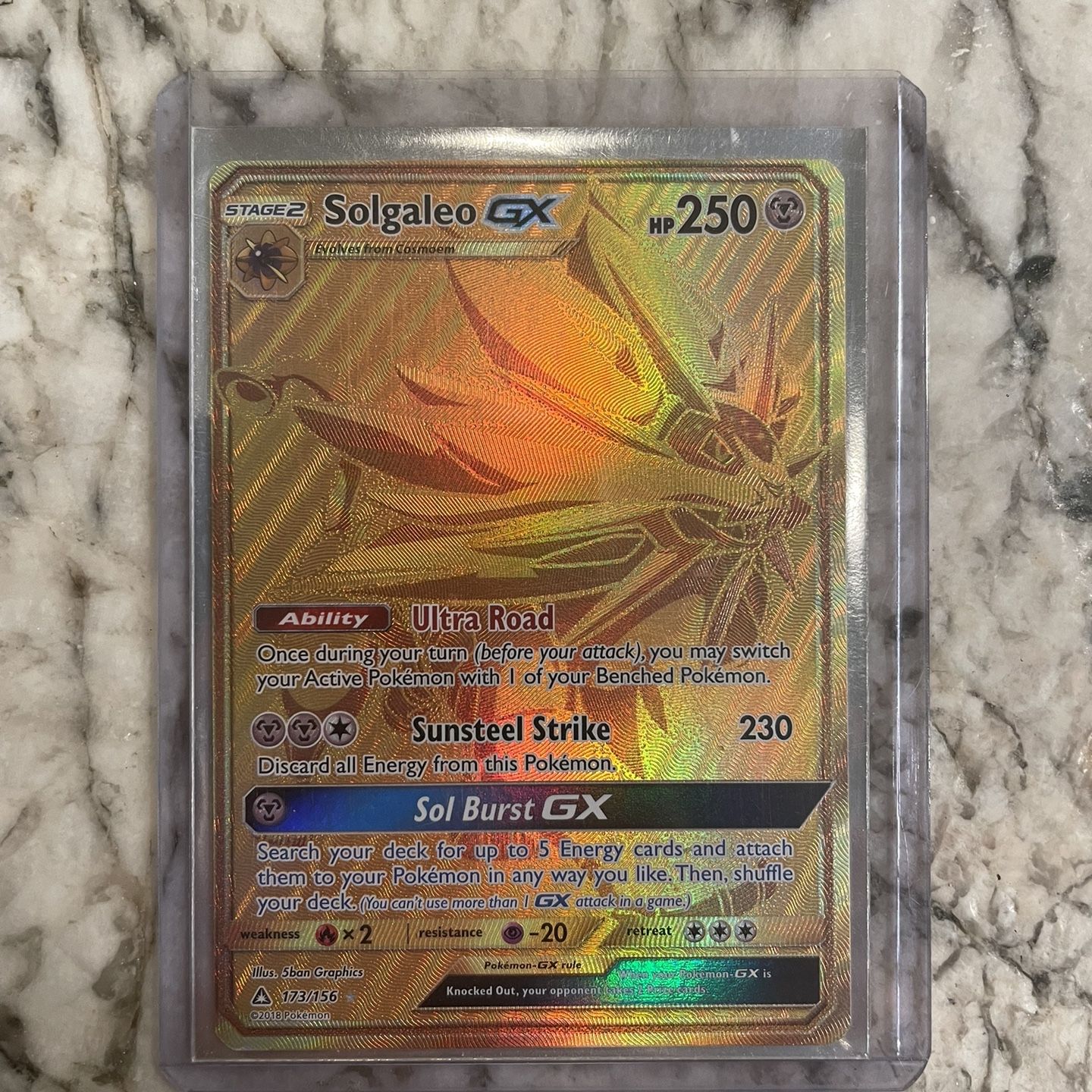 Golden Solgaleo GX 173/156 for Sale in Claremont, CA - OfferUp