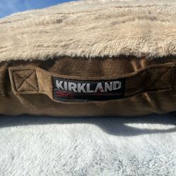 Beige Large Dog Bed