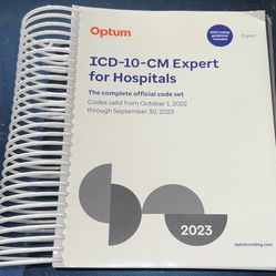 2023 Optum ( Optum Coding ) ICD-10-CM Expert for Hospitals with Guidelines - Comprehensive Code Set