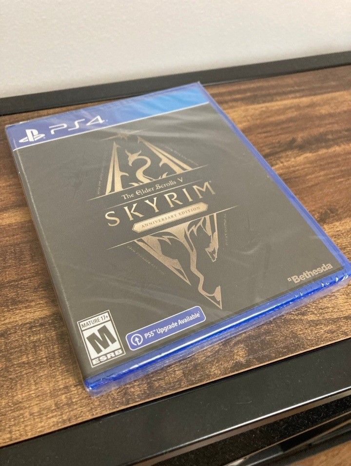 Elder Scrolls V: Skyrim Anniversary Edition for PS4 with PS5 upgrade available