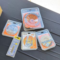 RIDGID Diamond Blade & Grinding Wheel Bundle