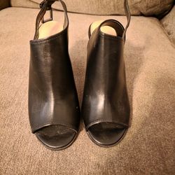 Womens Black Wedges