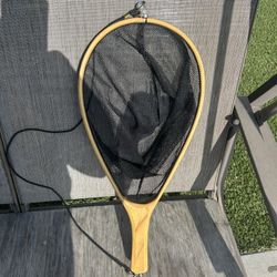Antiques trout fly net very good shape
