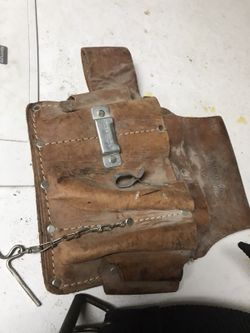 Used tool bag / for electrical and AC