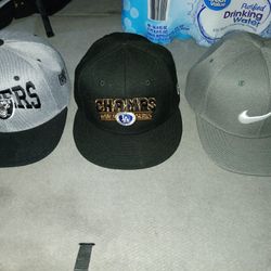 Nice Clean Adjustable Raider & Dodger & Nike Hats